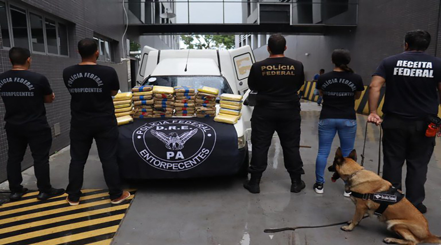 PF flagra transporte de skunk escondido em carro no Pará