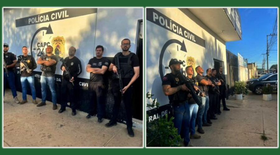 Polícia Civil prende chefe do tráfico de drogas atuante em Goiás e Tocantins