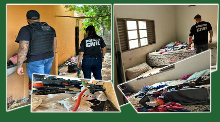 Polícia Civil de Goiás – prende mãe e resgata crianças vítimas de abandono e maus-tratos