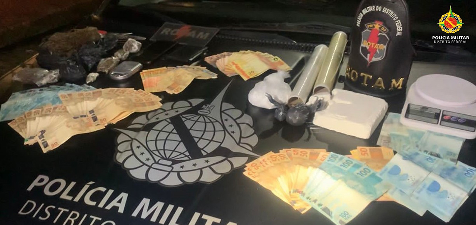 PMDF prende homem por tráfico de drogas em Ceilândia