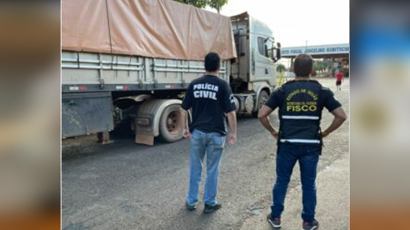 Polícia Civil identifica origem de carga e combate sonegação fiscal, em Itumbiara-GO