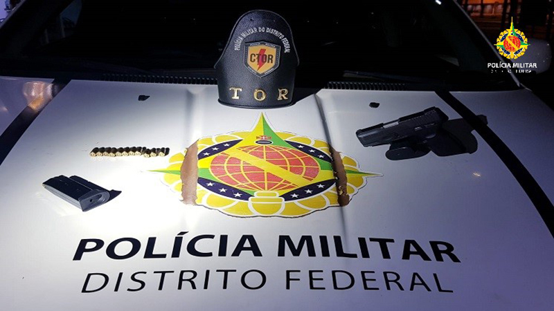 PMDF prende homem armado em Ceilândia