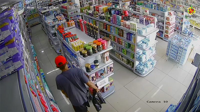 PMDF prende homem suspeito de furtar farmácia na Candangolândia