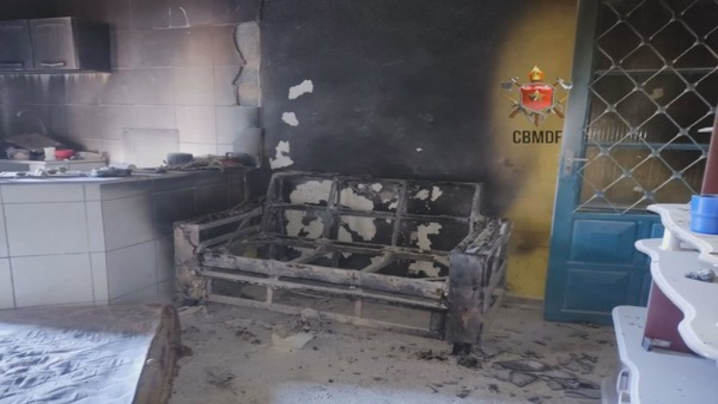 PCDF prende autores de abandono de incapaz em caso que apartamento pegou fogo no Guará