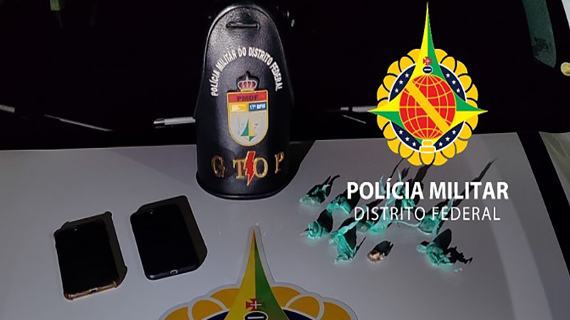 PMDF recupera 02 celulares de vítima de roubo em Águas Claras