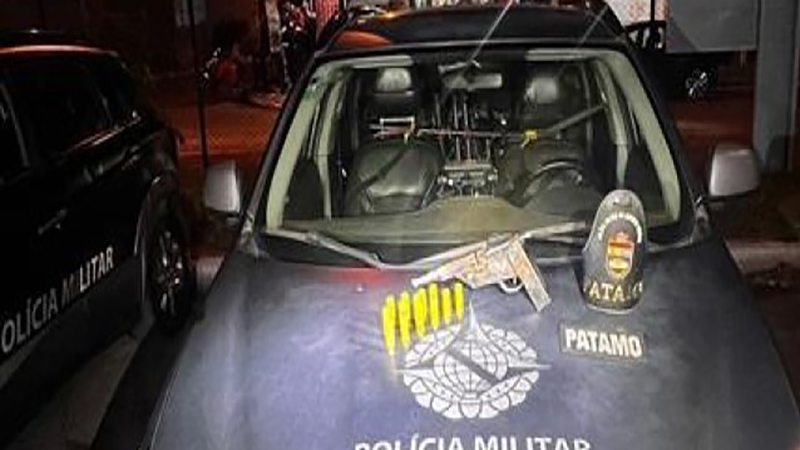 PMDF prendeu um indivíduo portando arma de fogo artesanal no Itapoã II