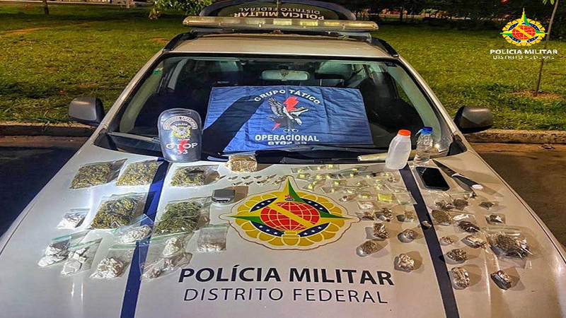 PMDF apreende novamente menor pelo ato infracional análogo ao crime de tráfico de drogas em Sobradinho