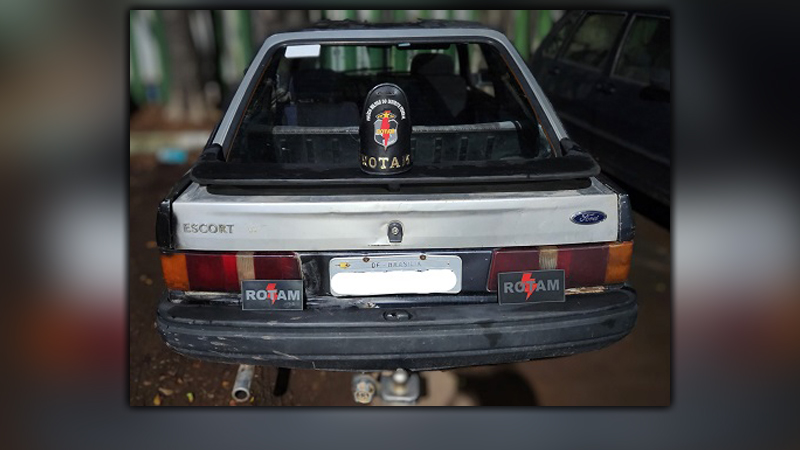 PMDF prende casal com carro furtado e smartphone de origem ilícita em Ceilândia