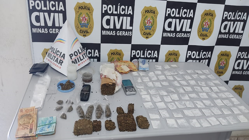 PCMG – Idoso é preso em flagrante por tráfico de drogas em Pains-MG