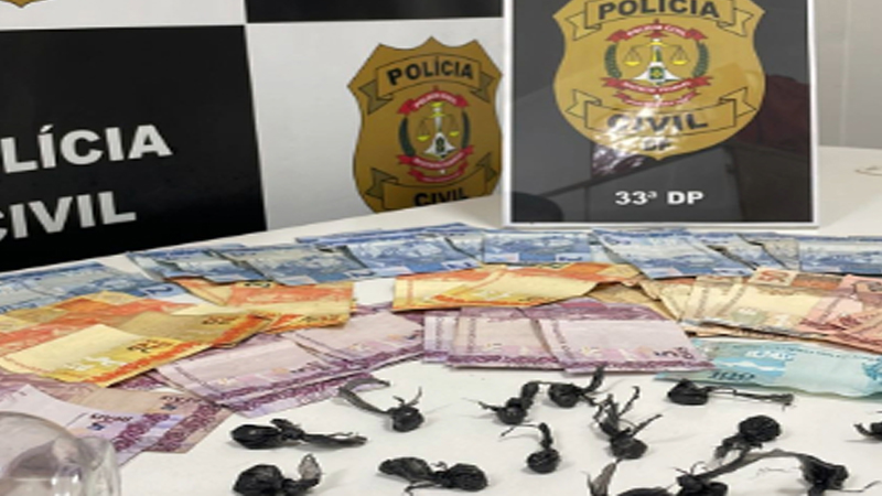 PCDF prende três por tráfico de drogas em Santa Maria