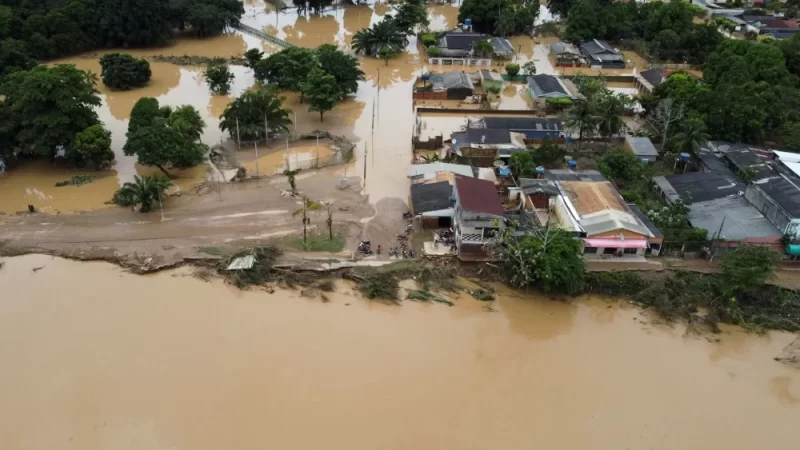 Cheia de rios no Acre deixa 19 das 22 cidades do estado em emergência