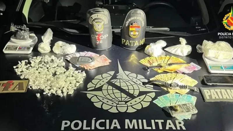 PMDF realiza grande apreensão de cocaína em Ceilândia