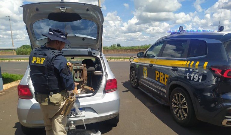 Na BR-050, PRF recupera 7 módulos furtados de caminhões no Triângulo Mineiro e Goiás