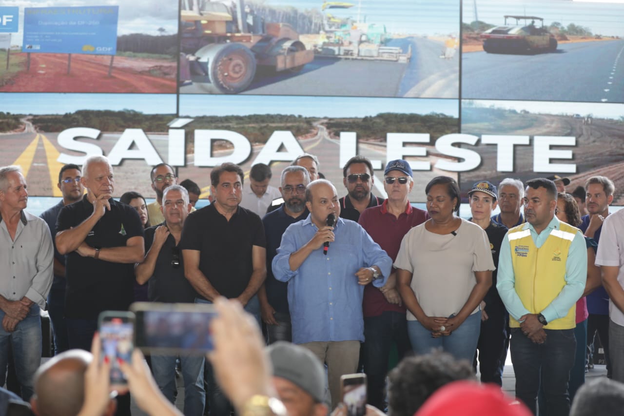 Maior obra do Complexo Viário Saída Leste, Viaduto do Itapoã/Paranoá é inaugurado