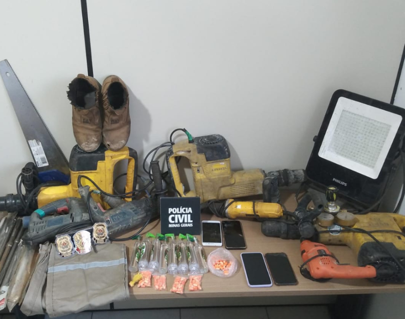 PCMG – Ouro Preto: investigação de furto resulta em prisão por tráfico