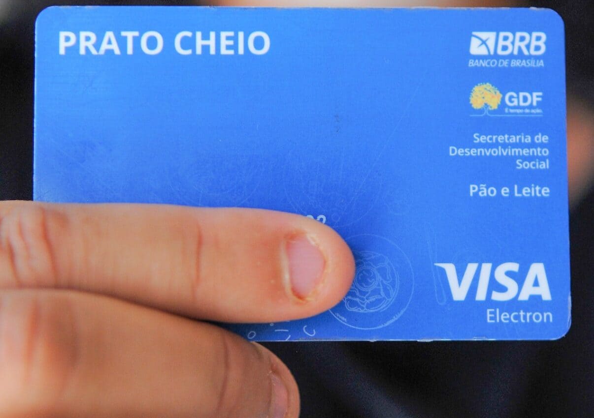 Liberados R$ 35 milhões para pagamento dos cartões Prato Cheio e DF Social