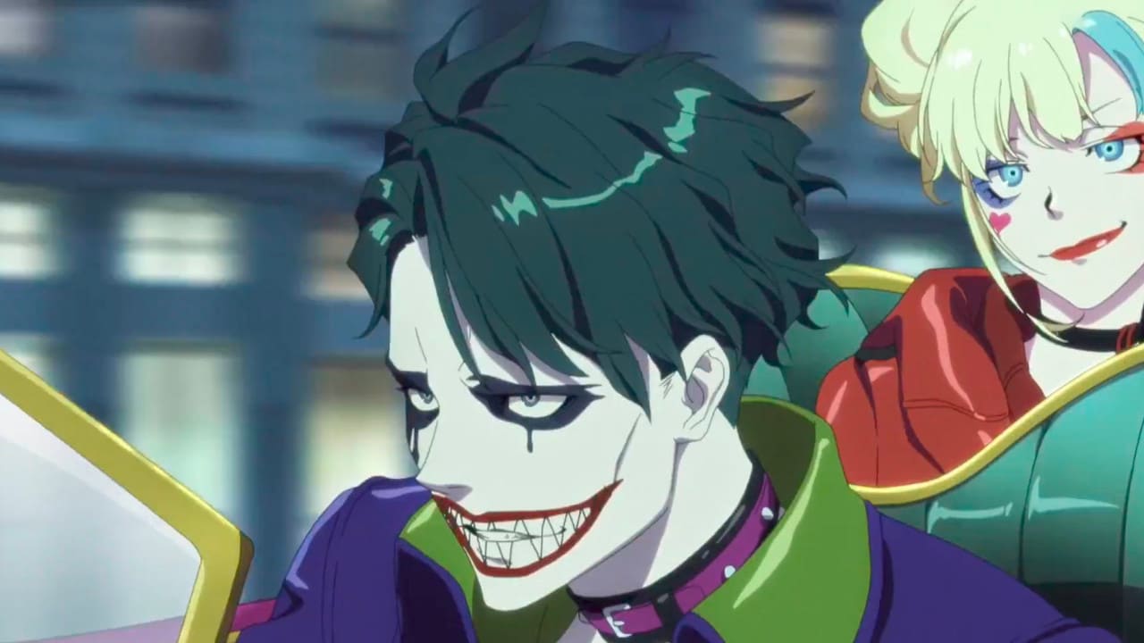 Coringa é destaque em novo trailer do anime de Esquadrão Suicida