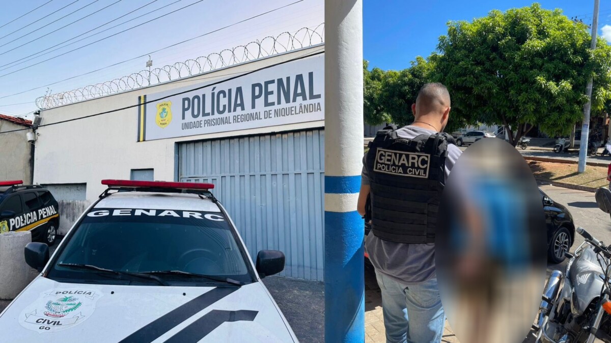Foragido por homicídio é preso em Niquelândia pela PCGO