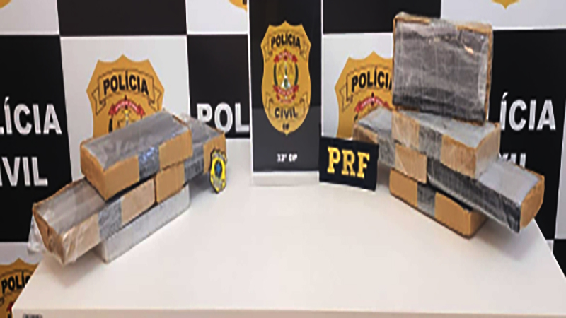 PCDF deflagra operação conjunta e prende traficante com cocaína escama de peixe na BR-060