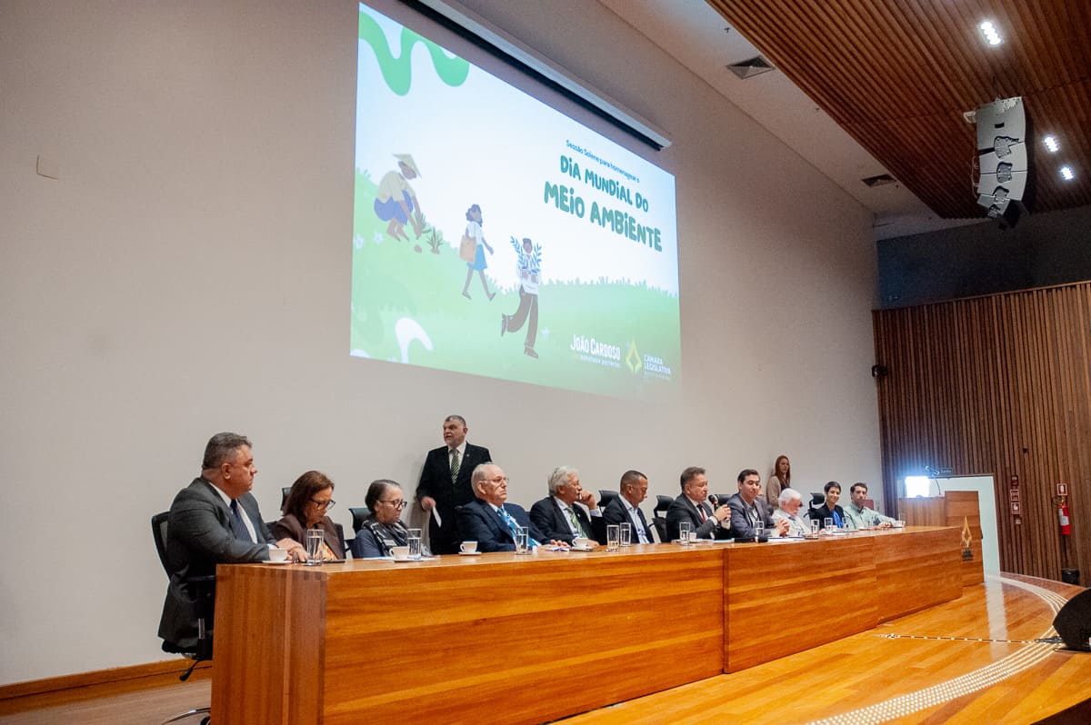 Preservação do cerrado é tema de solenidade em comemoração ao dia mundial do meio ambiente