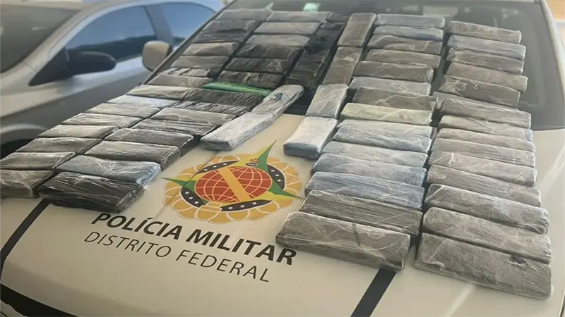 PMDF prende duas mulheres com 68 tabletes de maconha em Sobradinho
