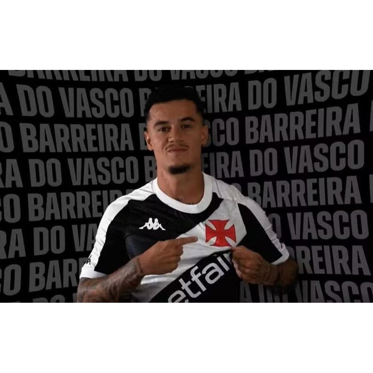 Coutinho é apresentado no Vasco e comemora volta: “Sempre imaginei”