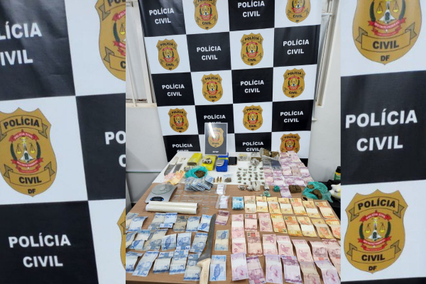 PCDF prende traficante que tinha esconderijos para armazenar drogas em quadra residencial de  Samambaia
