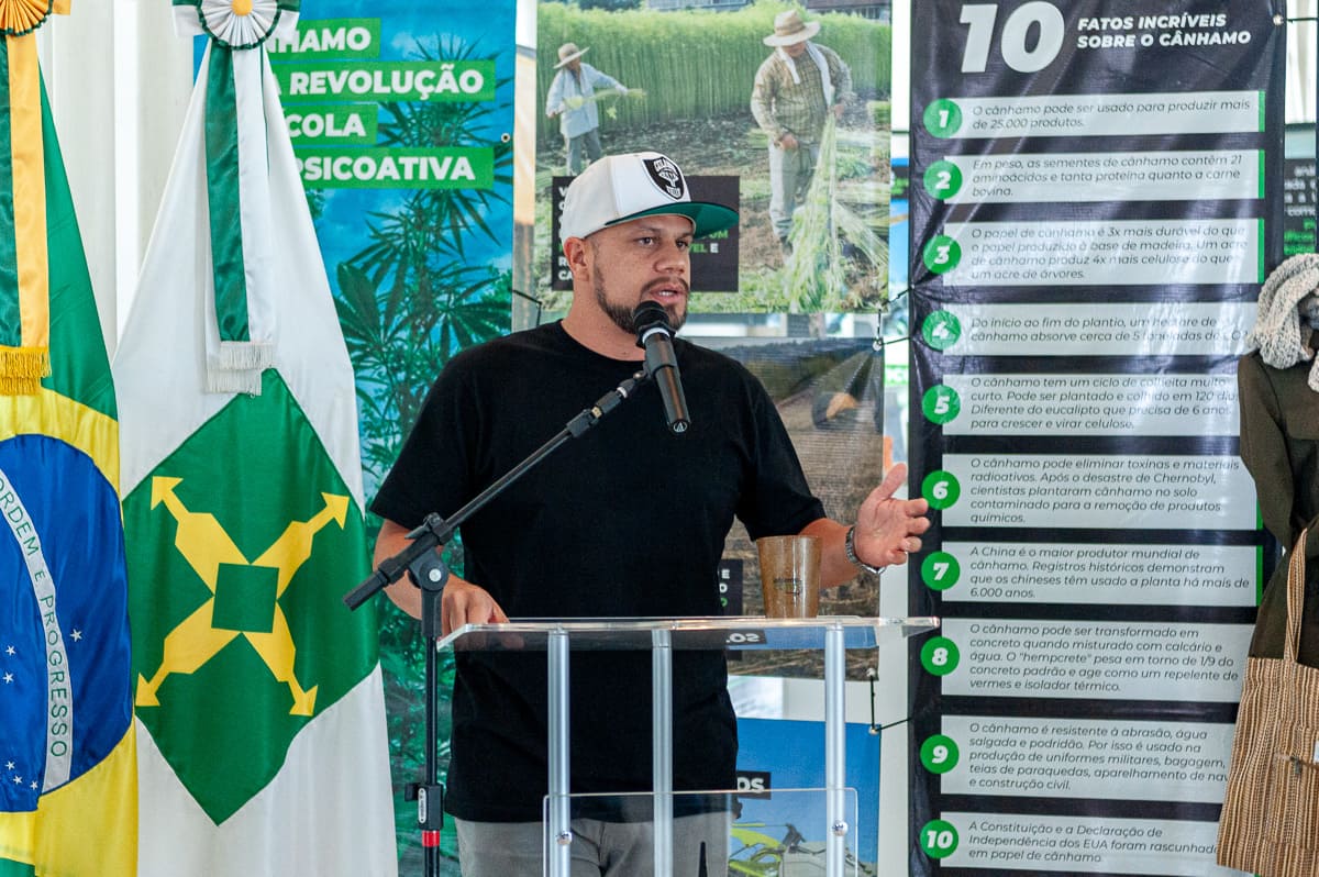 Exposição na CLDF revela aplicações do cânhamo