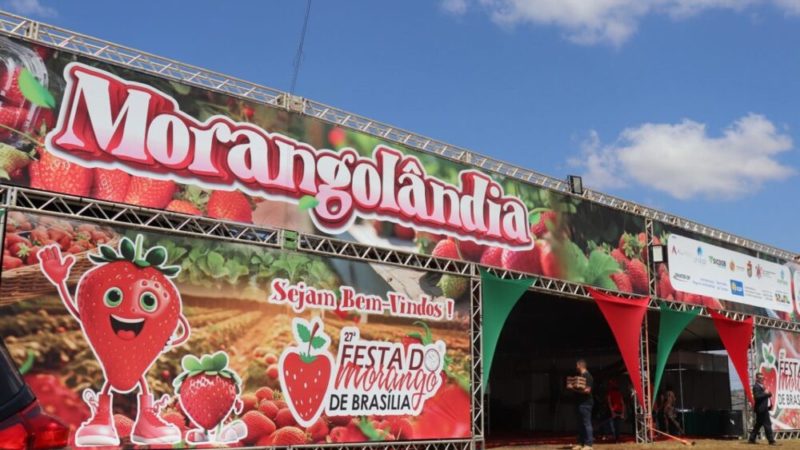 28ª Festa do Morango começa na próxima sexta (6) em Brazlândia