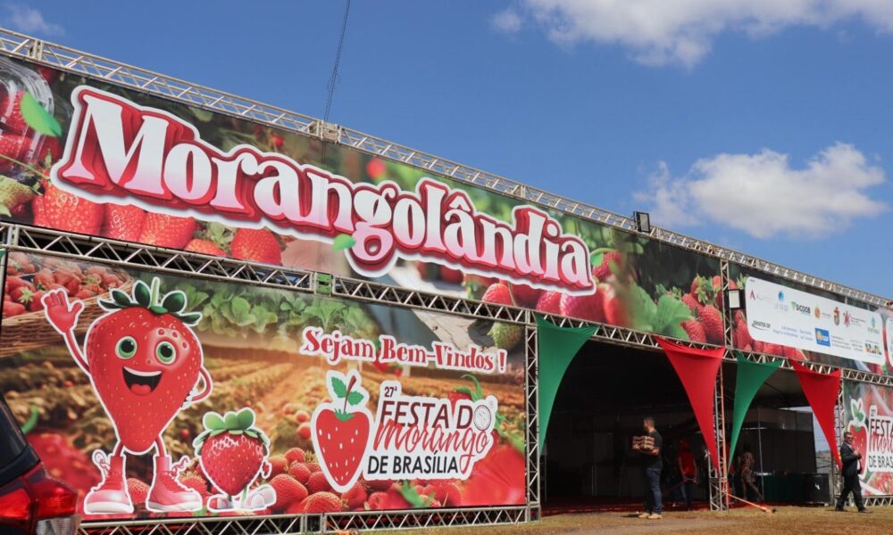 28ª Festa do Morango começa na próxima sexta (6) em Brazlândia