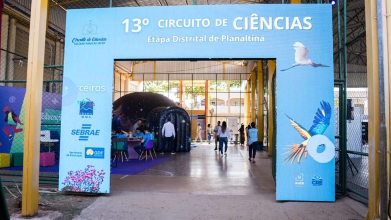 Planaltina realiza a etapa regional do 13º Circuito de Ciências