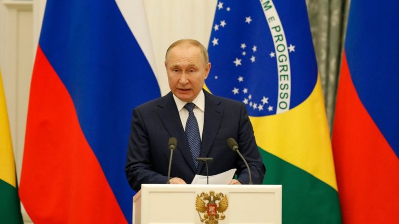 Putin é convidado a visitar o Brasil, revela embaixador brasileiro