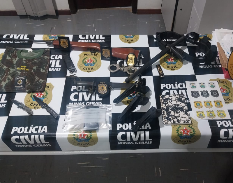 PCMG prende homem que se passava por policial em Itajubá