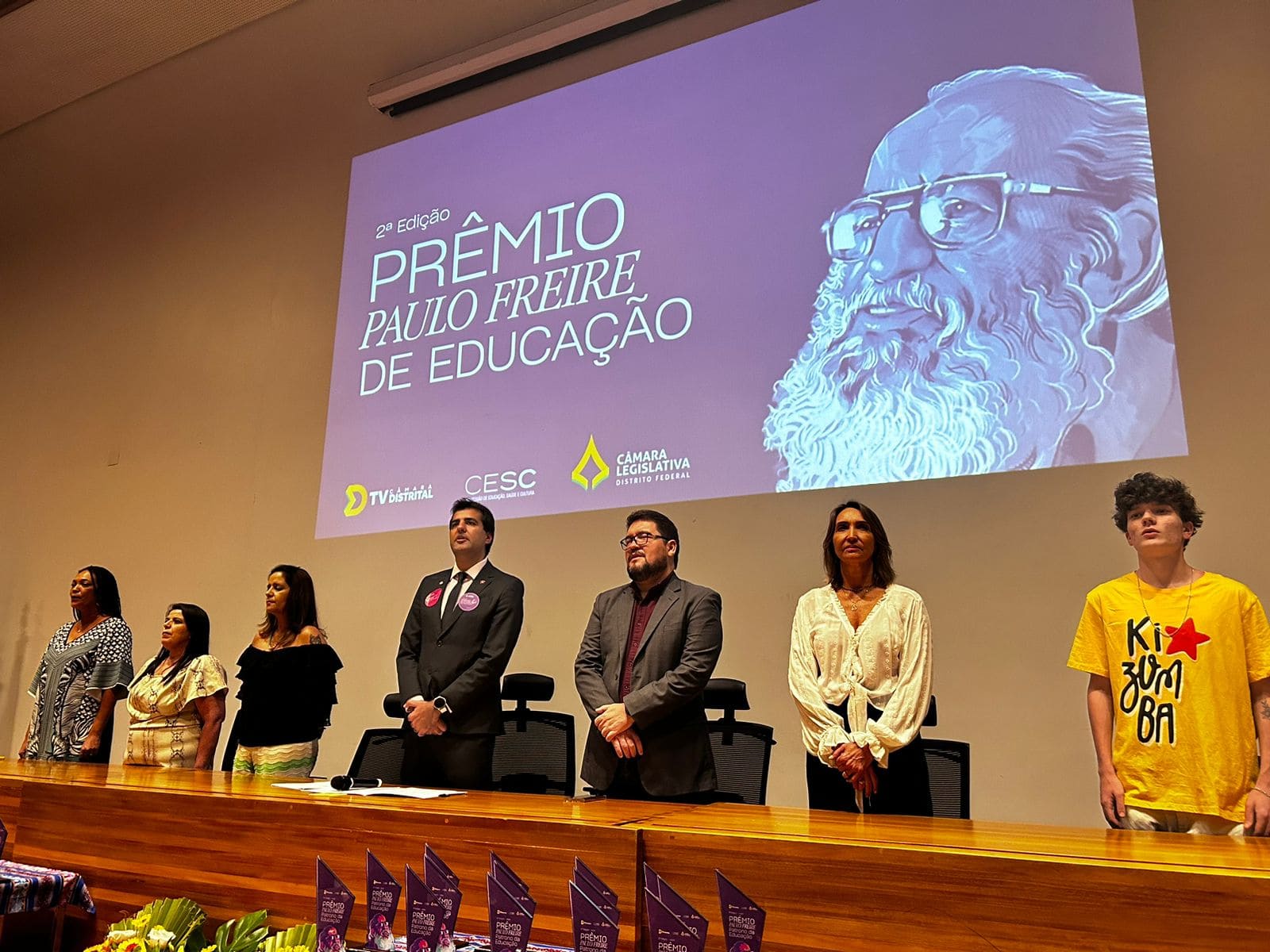 CLDF celebra os vencedores do 2° Prêmio Paulo Freire de Educação