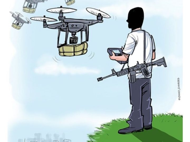 Facções criminosas avançam no uso de drones para monitorar e traficar drogas