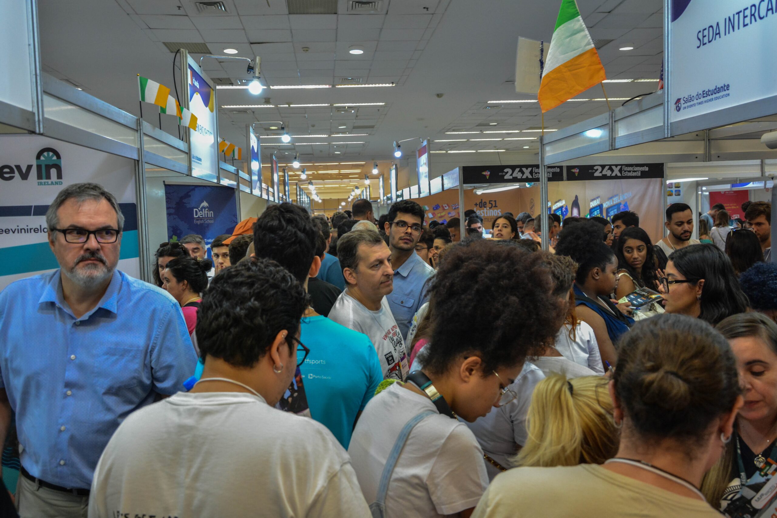 O Salão do Estudante, a maior feira de estudos no exterior da América Latina, acontece em Brasília, no dia 18 de outubro, com entrada gratuita