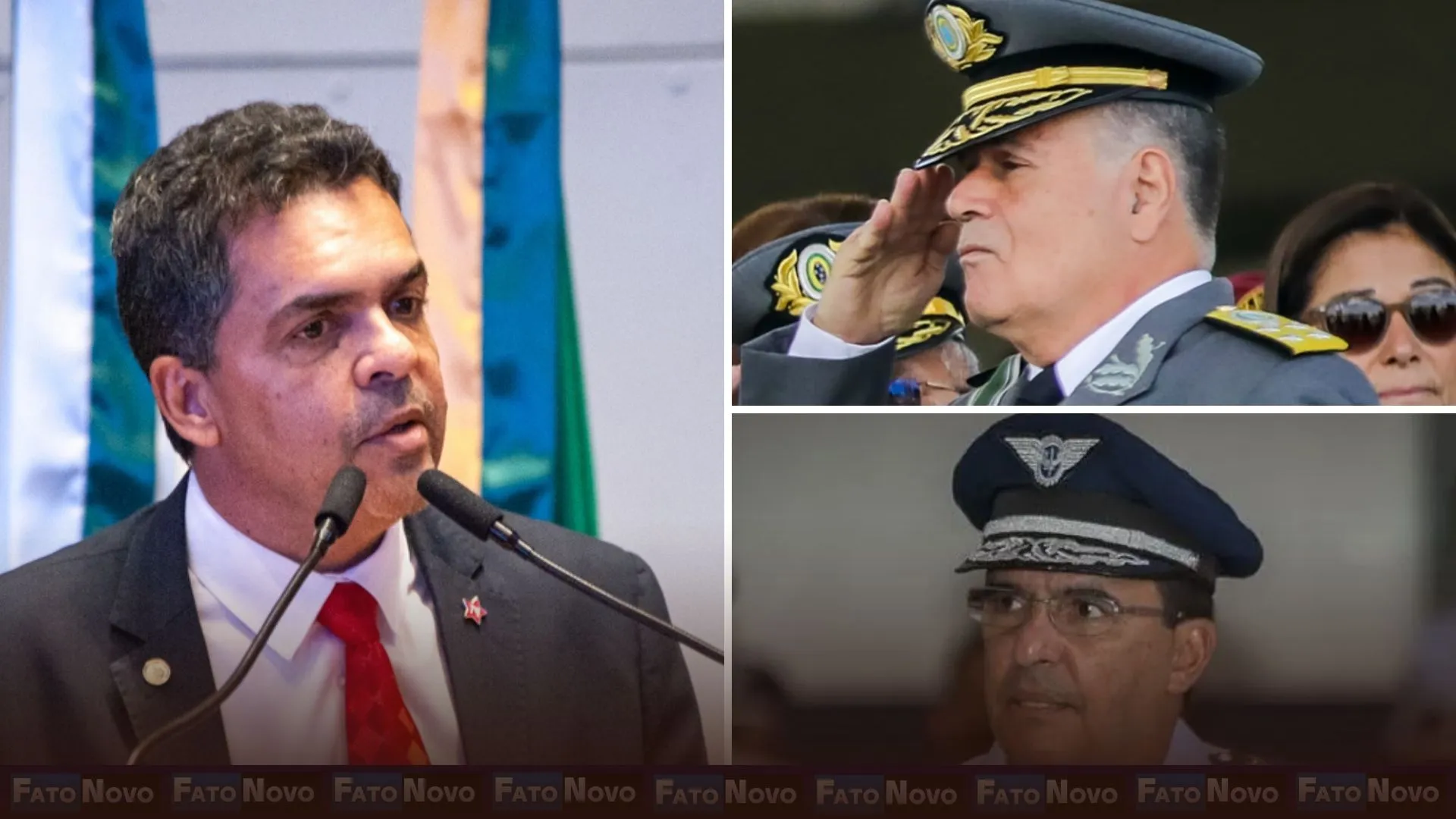 Ricardo Vale propõe homenagem a ex-comandantes do Exército e da Aeronáutica na CLDF