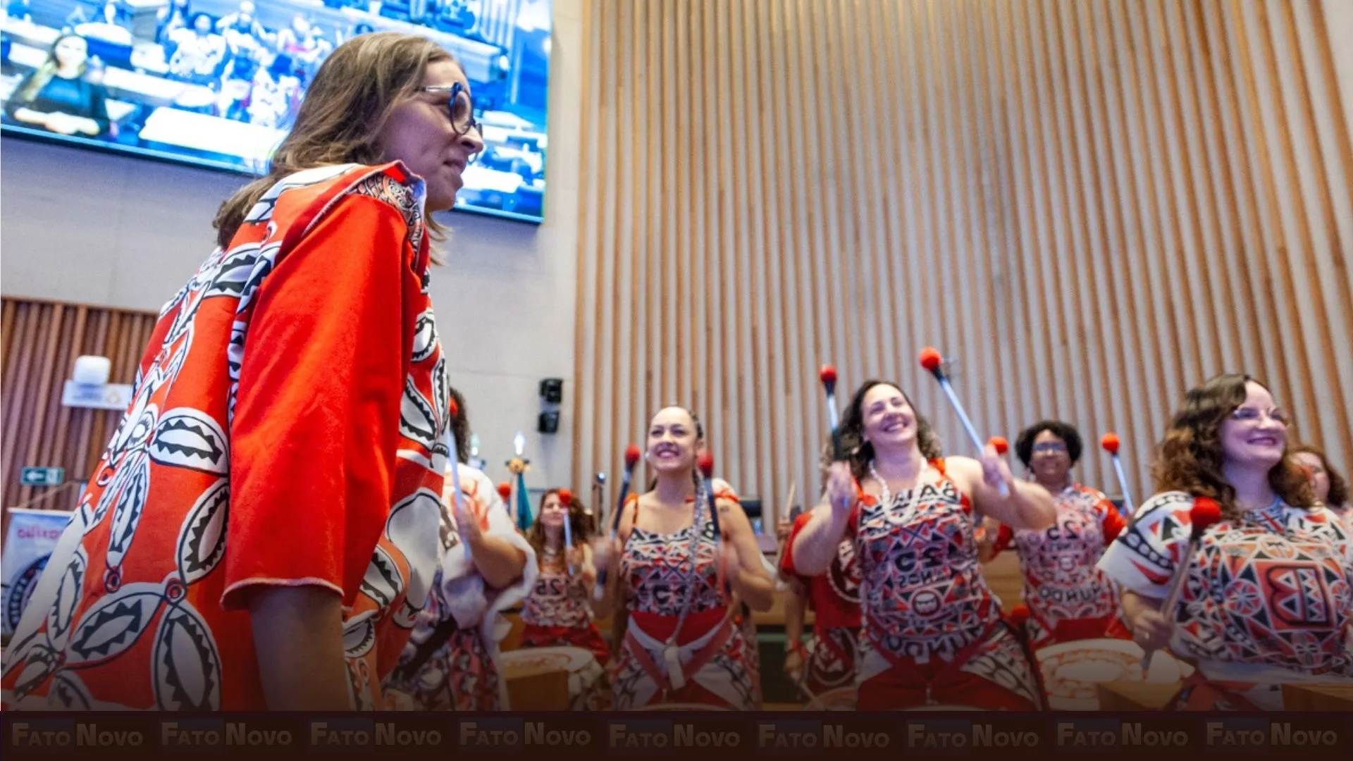 CLDF celebra o grupo “Batalá Brasília”