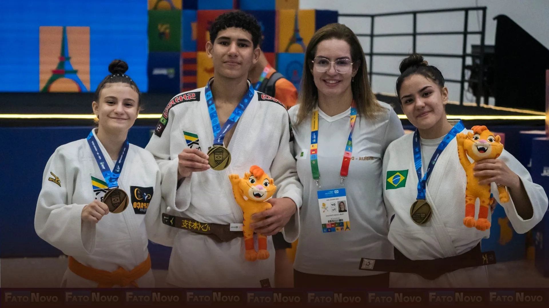 DF conquista quatro medalhas no primeiro dia dos Jogos da Juventude