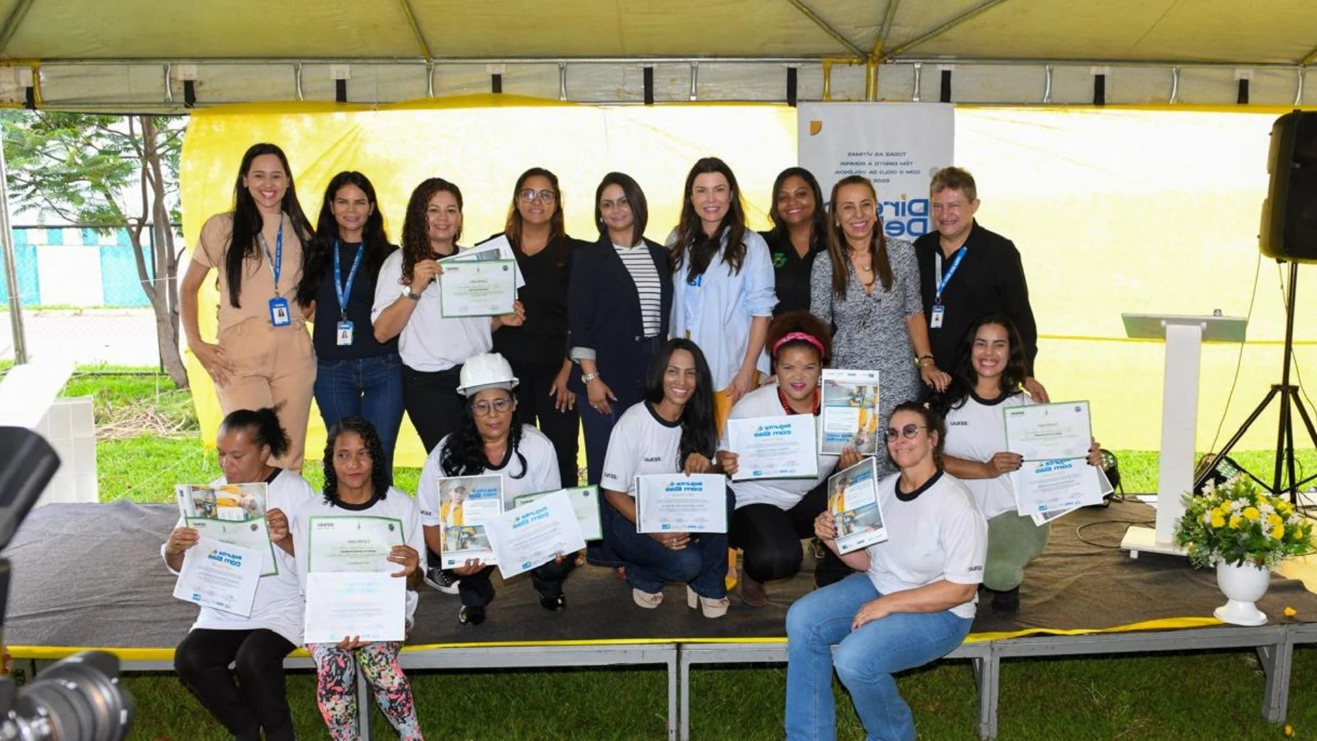 Mulheres do Paranoá são capacitadas para trabalhar em canteiros de obras