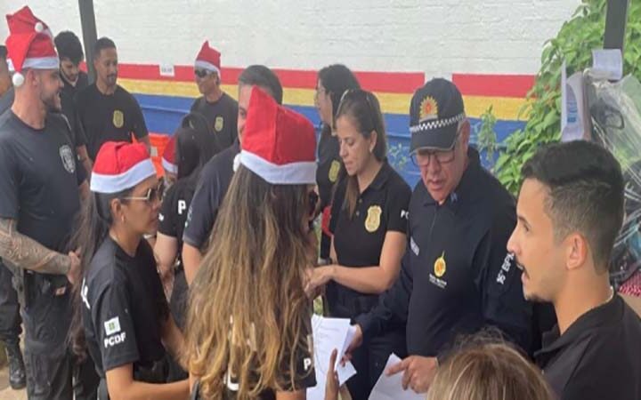 PCDF e PMDF unem forças para Natal Solidário em Brazlândia