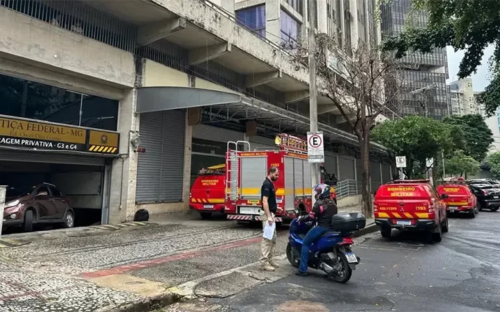 Elevador da Justiça Federal cai e mata homem na região Centro-Sul de Belo Horizonte