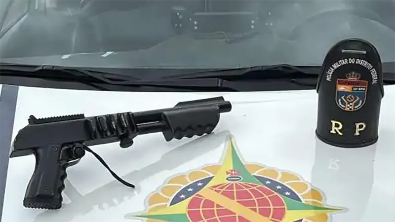 PMDF prende homem com arma caseira em Ceilândia