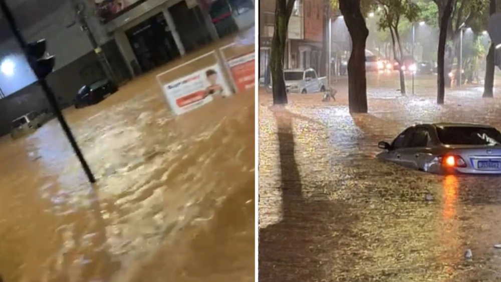 Alerta laranja: mais de 300 cidades de MG podem ter tempestade com ventos de até 100 km/h nas próximas horas