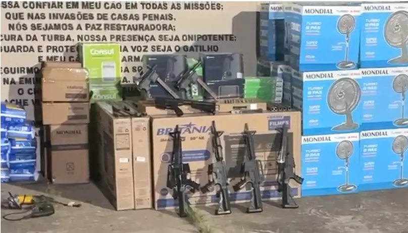 PMMG Santa Luzia – Comando de Missões Especiais desarticula fábrica clandestina de armas