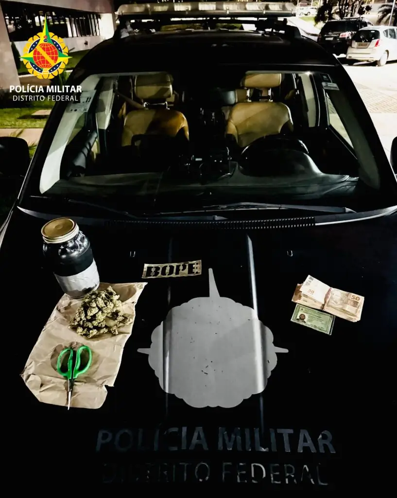 PMDF Desmantela Laboratório de “Super Maconha” e Prende Traficante Foragido